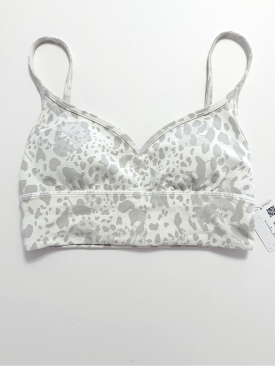 lululemon athletica Other - Lululemon white gray cheetah leopard print align sweetheart bra